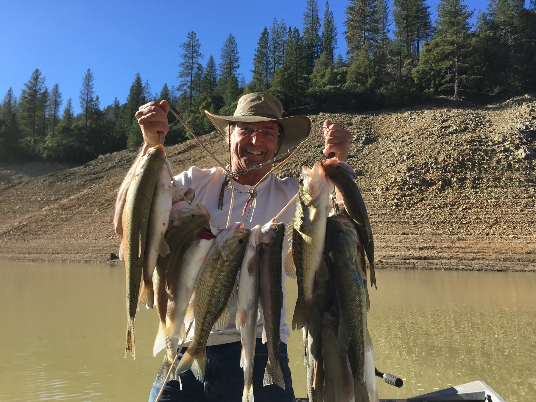 Fishing near Mount Shasta