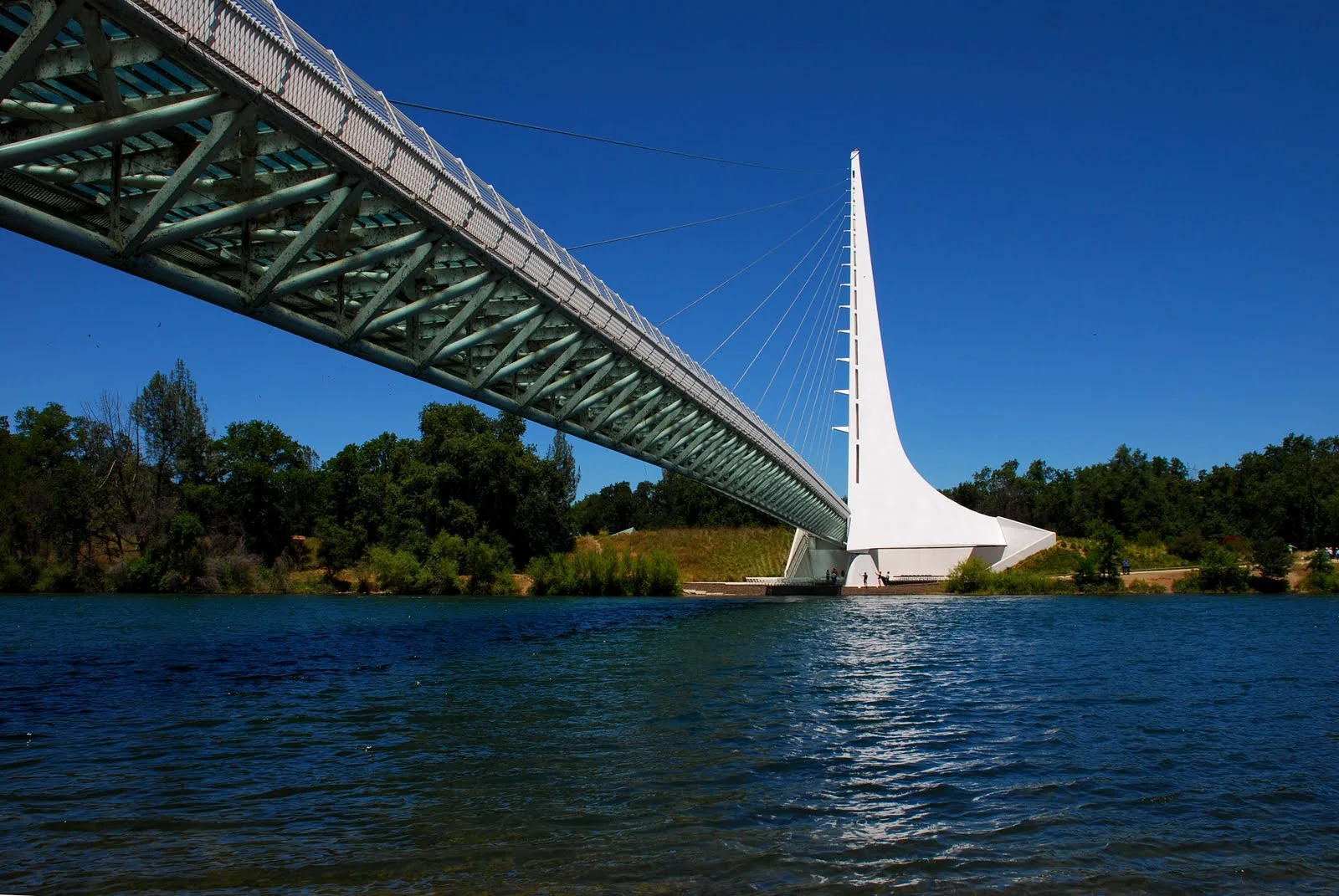 Sundial Bridge in Redding