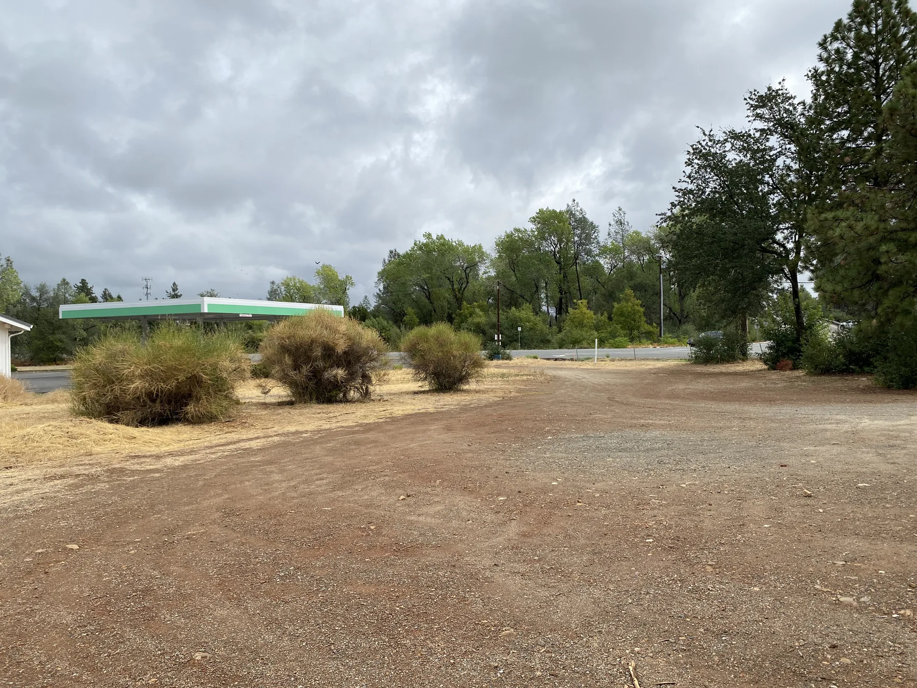 Commercial corner lot in Redding